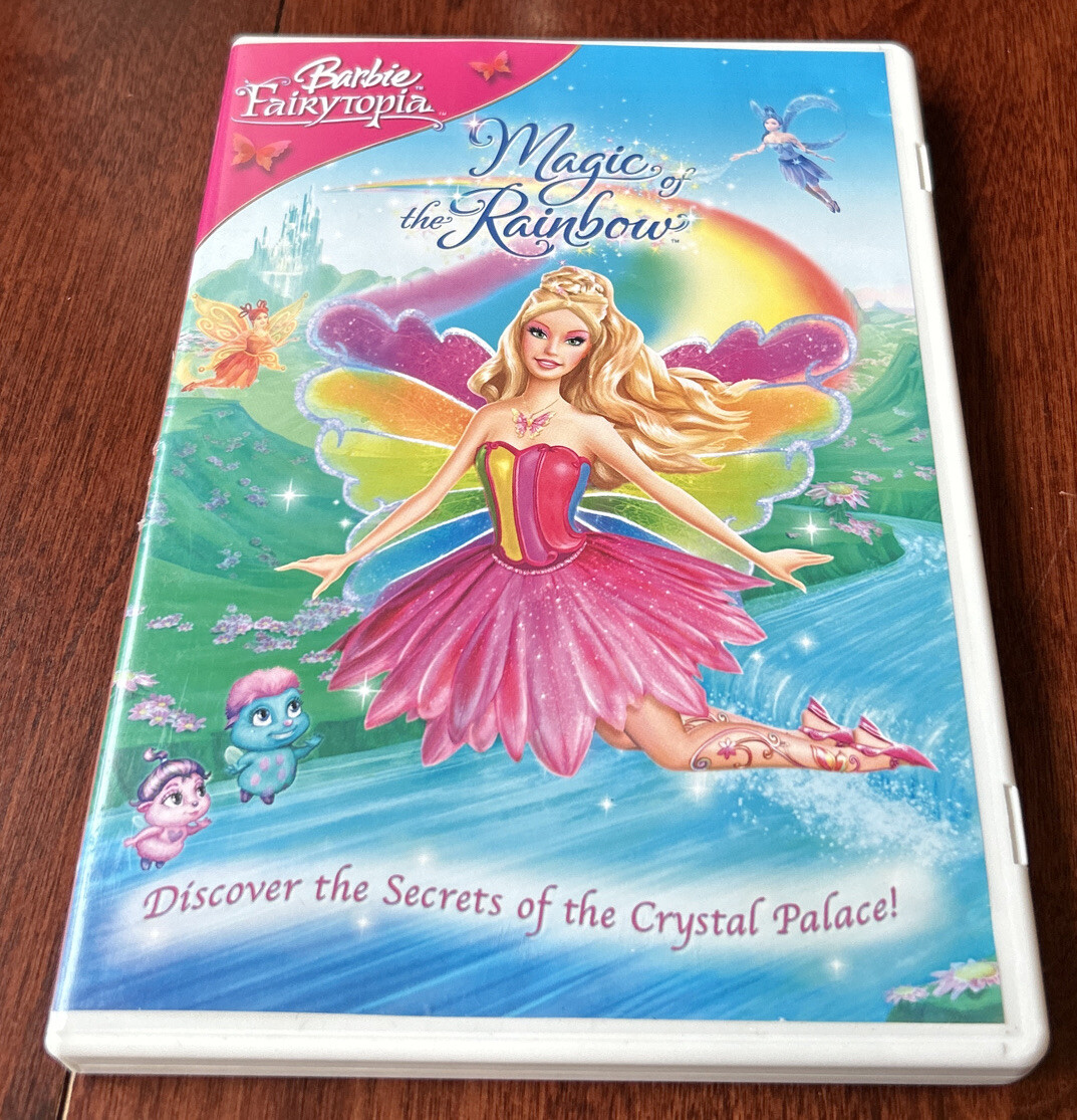 Barbie Fairytopia Magic of the Rainbow DVD VERY GOOD
