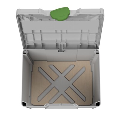 Einlage für Systainer SYS³ M Boden Einlage mit Kreuzausschnitt HWZ SYS 3 Holz 