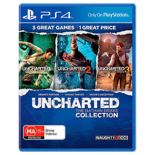 Uncharted The Nathan Drake Collection PS4 Games Sony Playstation 4 New  - Picture 1 of 1