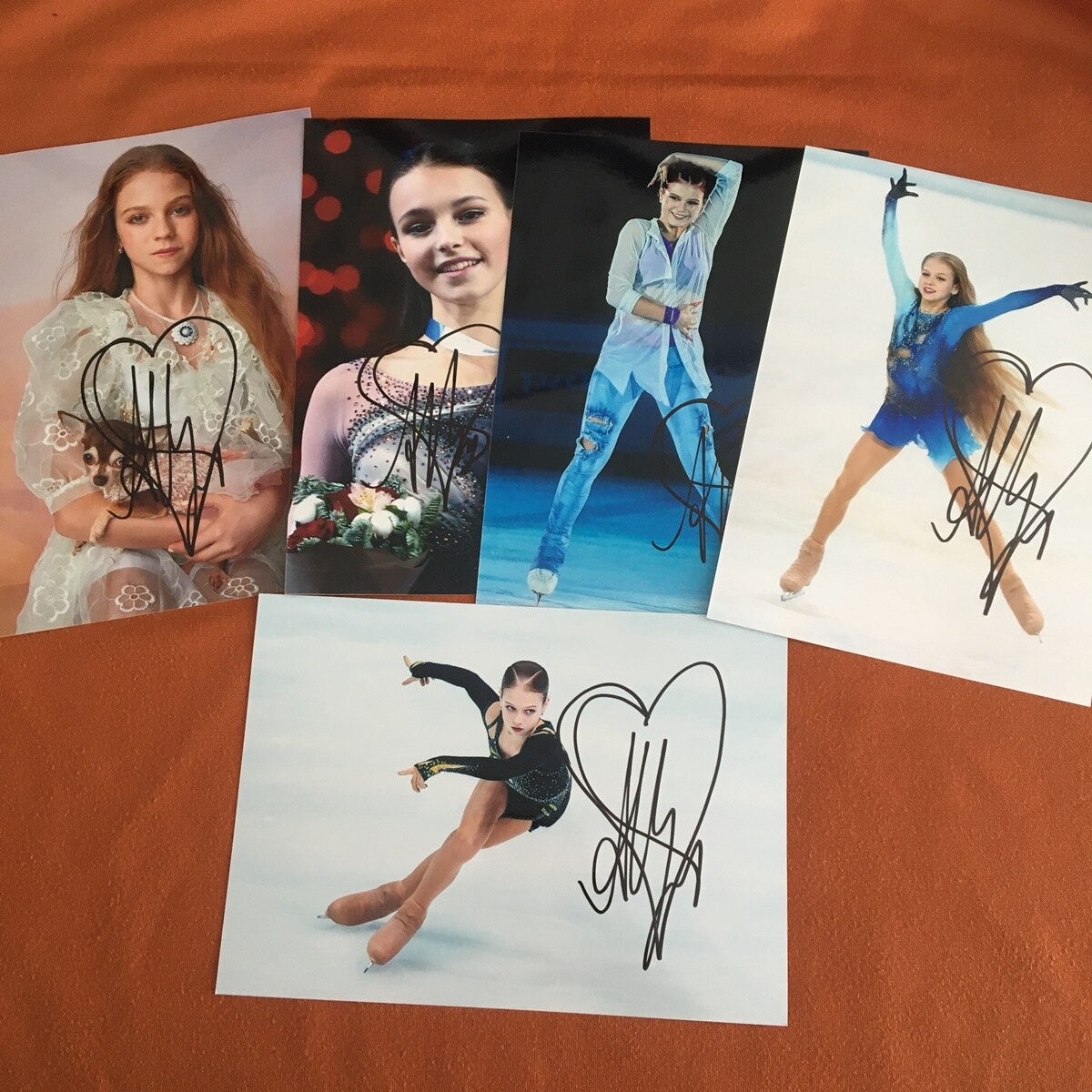 Alexandra Trusova Sasha Autographed Signed Photo Autographs figure