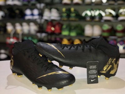 cr7 black and gold cleats