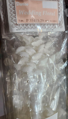 12 packages  Darice 18 inches Pearl Lily Of The Valley  Wedding Floral