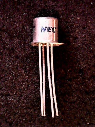 3SK40 - NEC N-Channel Silicon Dual Gate VHF Mosfet - (CAN-4 / TO-72) GENUINE - Picture 2 of 2