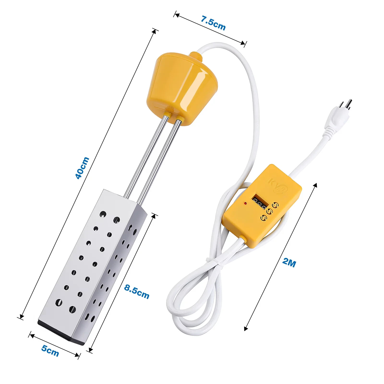 Water Heater Portable Electric Immersion Element Boiler for Bucket