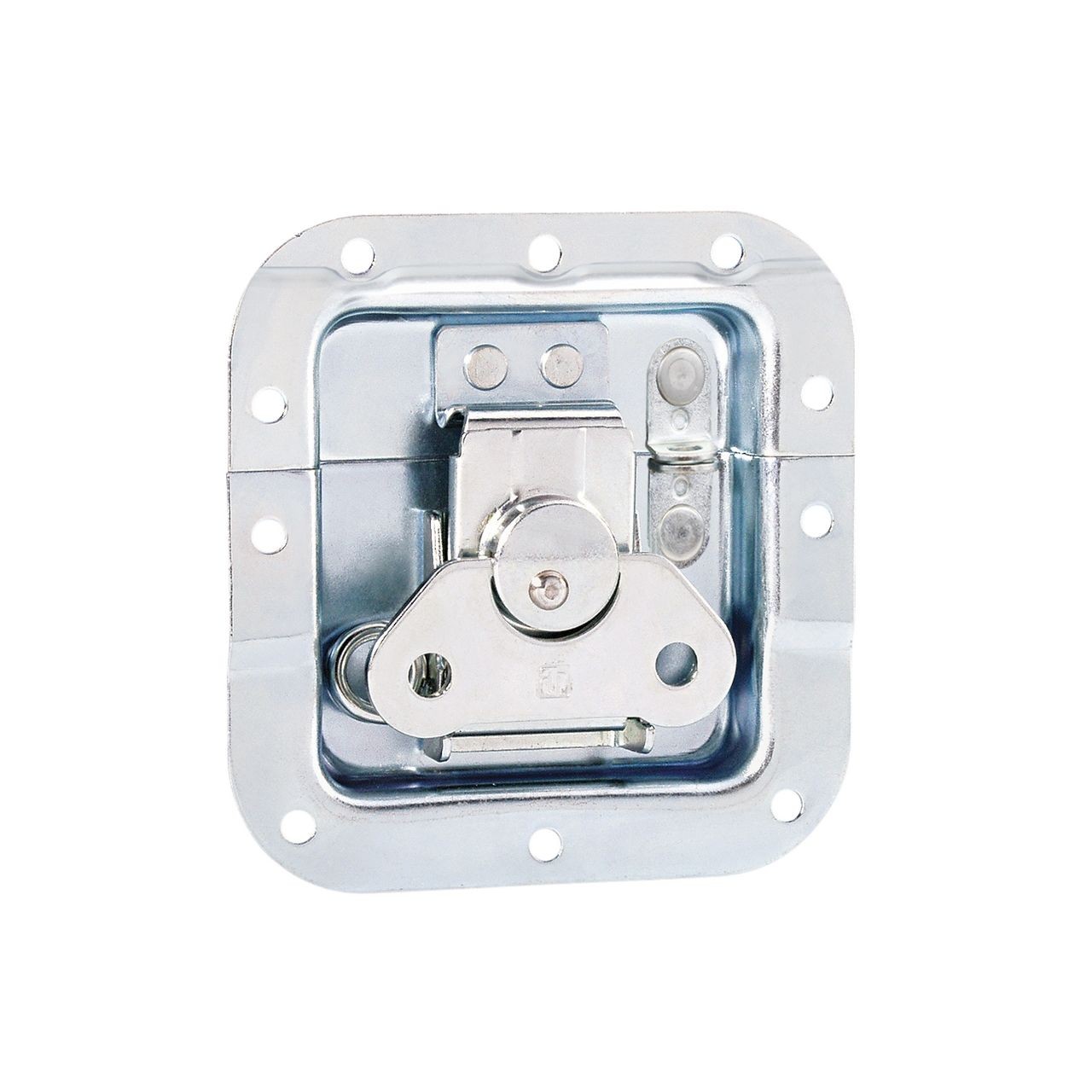 ADAMHALL 17294SP - Butterfly Verschluss mittel gefedert gekröpft 14 mm tief mit