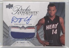 2007-08 Upper Deck Exquisite Collection 76/225 Daequan Cook #67 Auto 2d0
