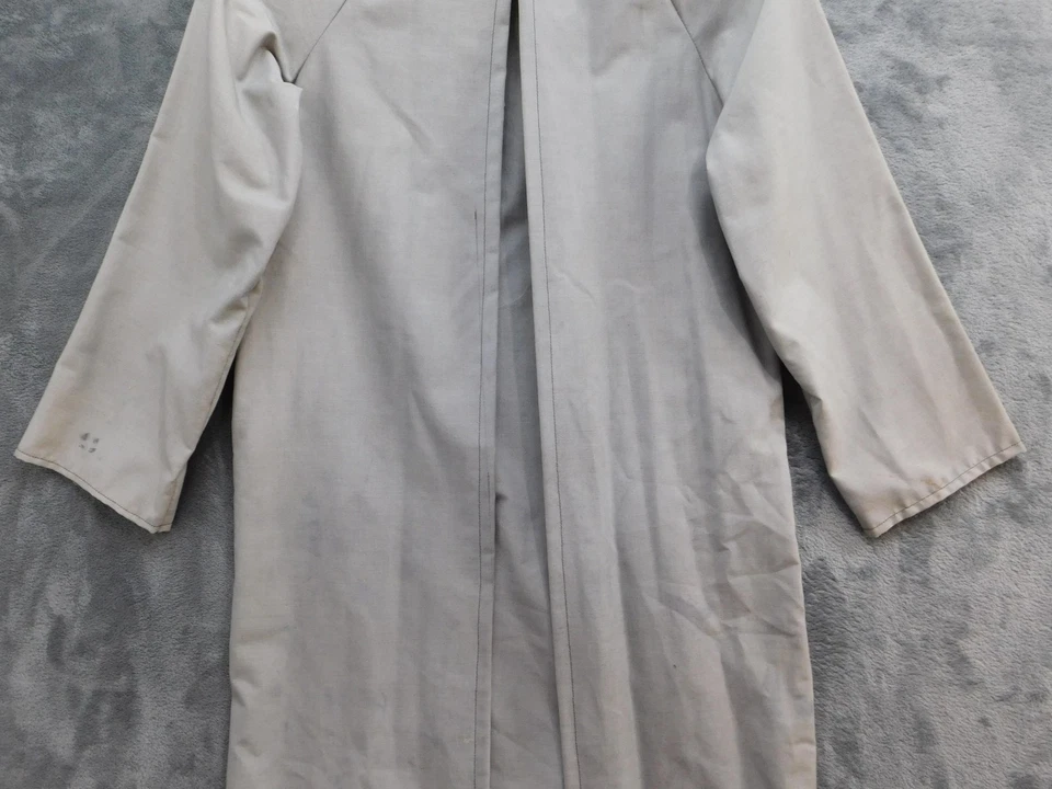 Capa bata con capucha hecha a mano para hombre pequeña gris larga disfraz cosplay muselina borde crudo Foto 4 de 4