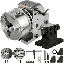Dividing Head BS-1 Dividing Head Set 6" 3-jaw Chuck Semi Universal Milling Set