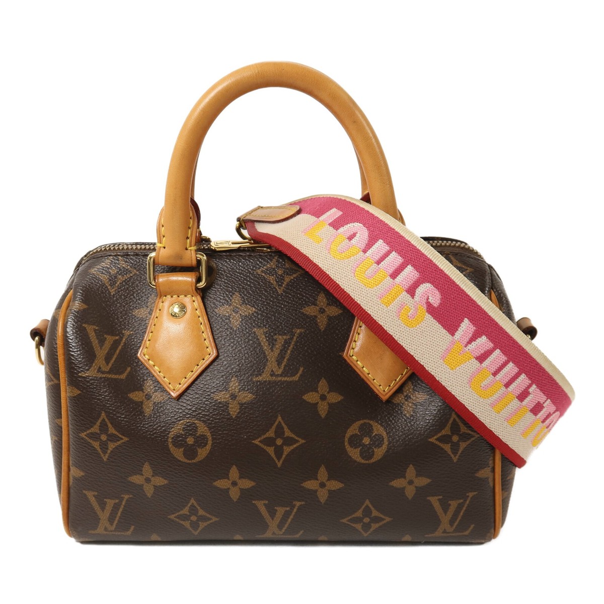 LOUIS VUITTON LV GHW Speedy Bandouliere 20 2way Shoulder Bag