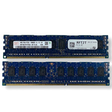 SK Hynix 4GB DDR3 1333MHz PC3L-10600R 1Rx4 Server Memory RAM HMT351R7CFR4A-H9