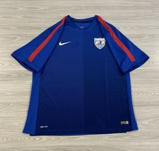 Nike 2015/16 USA USMNT Soccer Jersey Training 643865-480 Blue Men’s Size 2XL