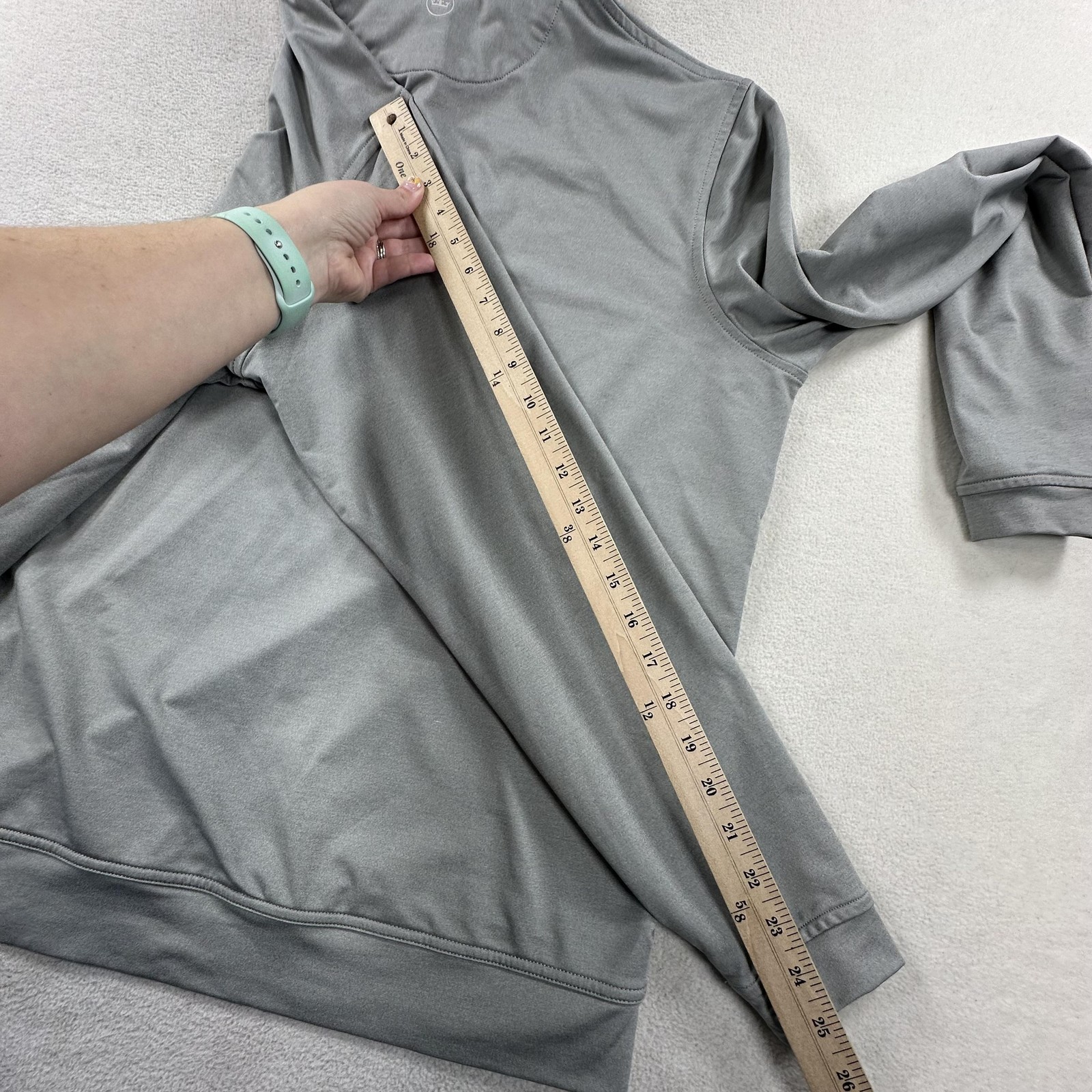 Peter Millar Pullover Men Large Gray PERTH Perfor… - image 13