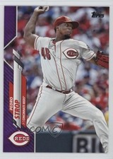 2020 Topps Update Meijer Purple Foil Pedro Strop #U-109 0t2