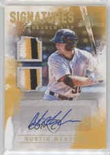 2017 Panini Diamond Kings DK Signatures Holo Gold 11/49 Austin Meadows Auto 0q5