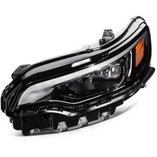 Driver Headlight Cherokee 2019-2021 Black Housing Amber Reflector 68275945AH