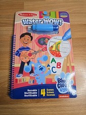 Melissa And Doug Blue Clues And You Water Wow Alphabet Reusable Activity Set