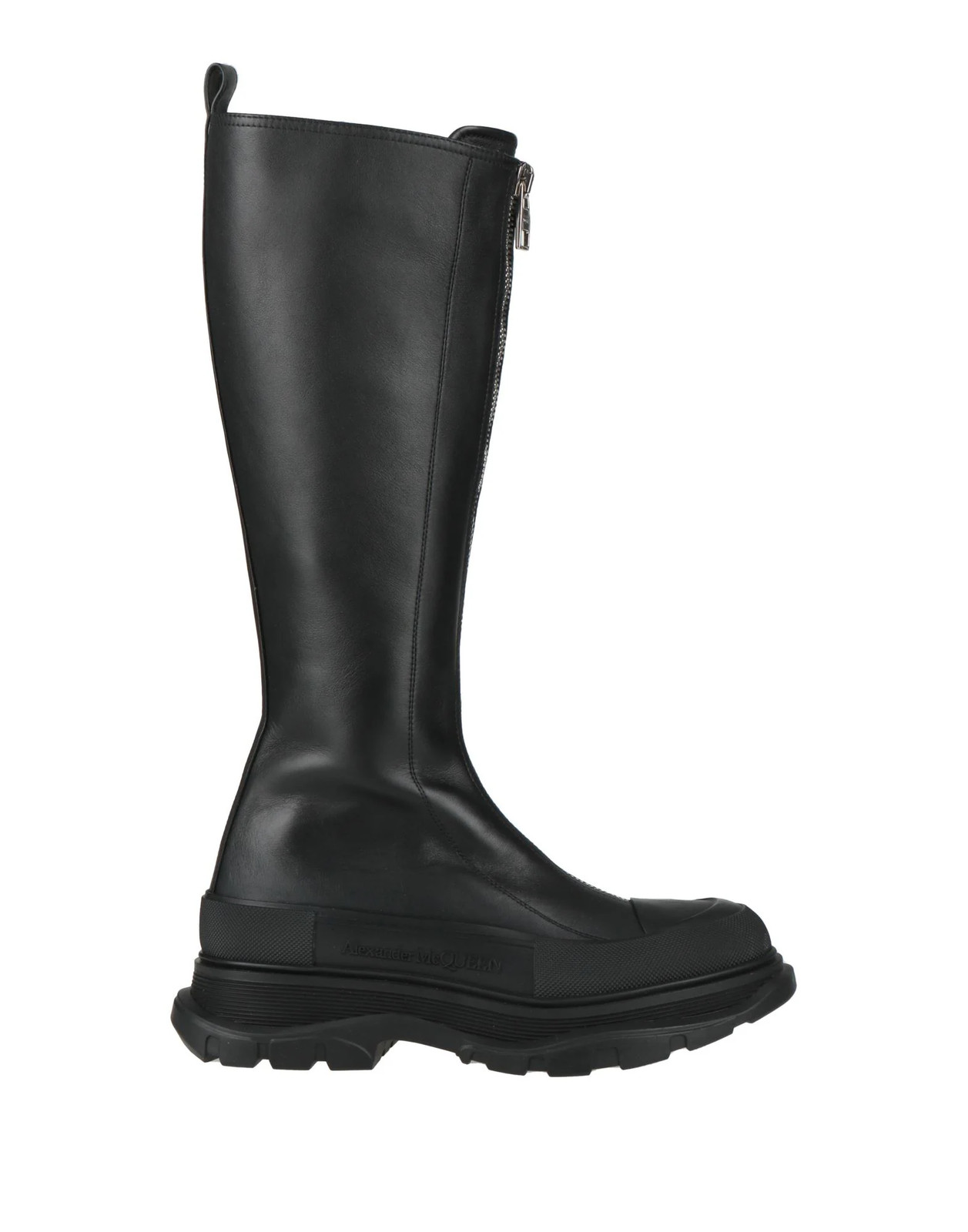 McQueen - Women - Leather Boot - Black