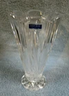 Vintage Marquis by Waterford Crystal Festivale Vase 8" Scalloped Lead Crystal