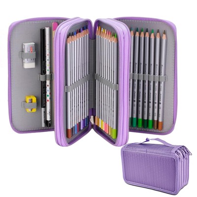 Astuccio Scuola 72 slots, Astuccio Grande Capacità con 4
