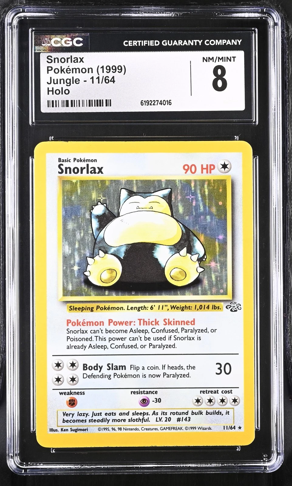 Snorlax - Jungle #11 Price & Value ($157.08) | PokeScope