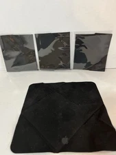 Lot of 3x Genuine Apple Microfiber Cleaning Cloths 7”x7” For iPad iPhone MacBook