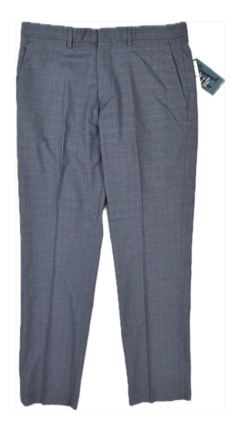 Perry Ellis Men's Slim-Fit Flat Front Dress Pants Size 32 X 30 New $95  5RFB0141