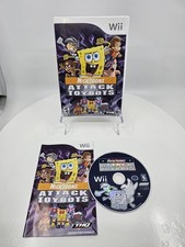 Nicktoons: Attack of the Toybots (Nintendo Wii, 2007) Complete In Box Tested!