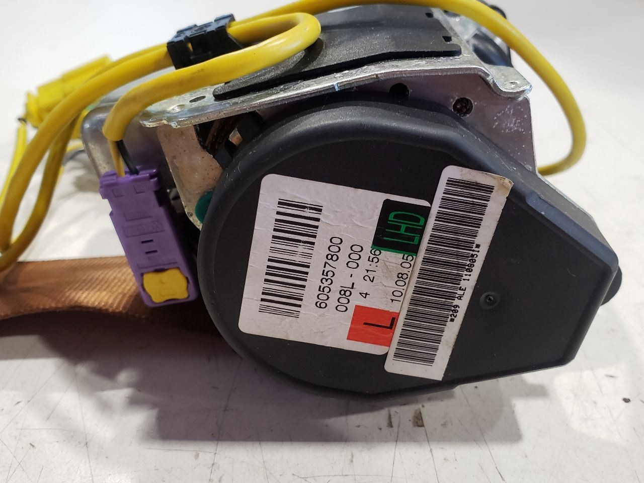 Left Front Seat Belt Retractor - 2006 Bentley Flying Spur Auto OEM 3W5857705