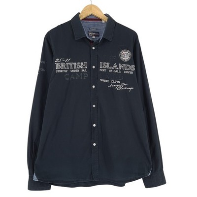 Camp David Men Shirt Cotton Explorer Adventure Fu3 Size L