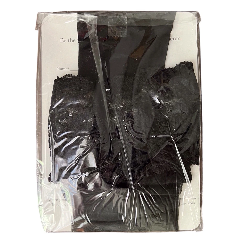 Berkshire ROMÁNTICO Muslo Alto Transparente Pierna Sedosa Puntera Invisible C-D ENCAJE NEGRO Foto 4 de 4