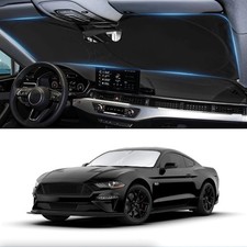 Sunshade For Mustang 2015-2025 2026 Ford Windshield Sun Shade Not For Ford Must