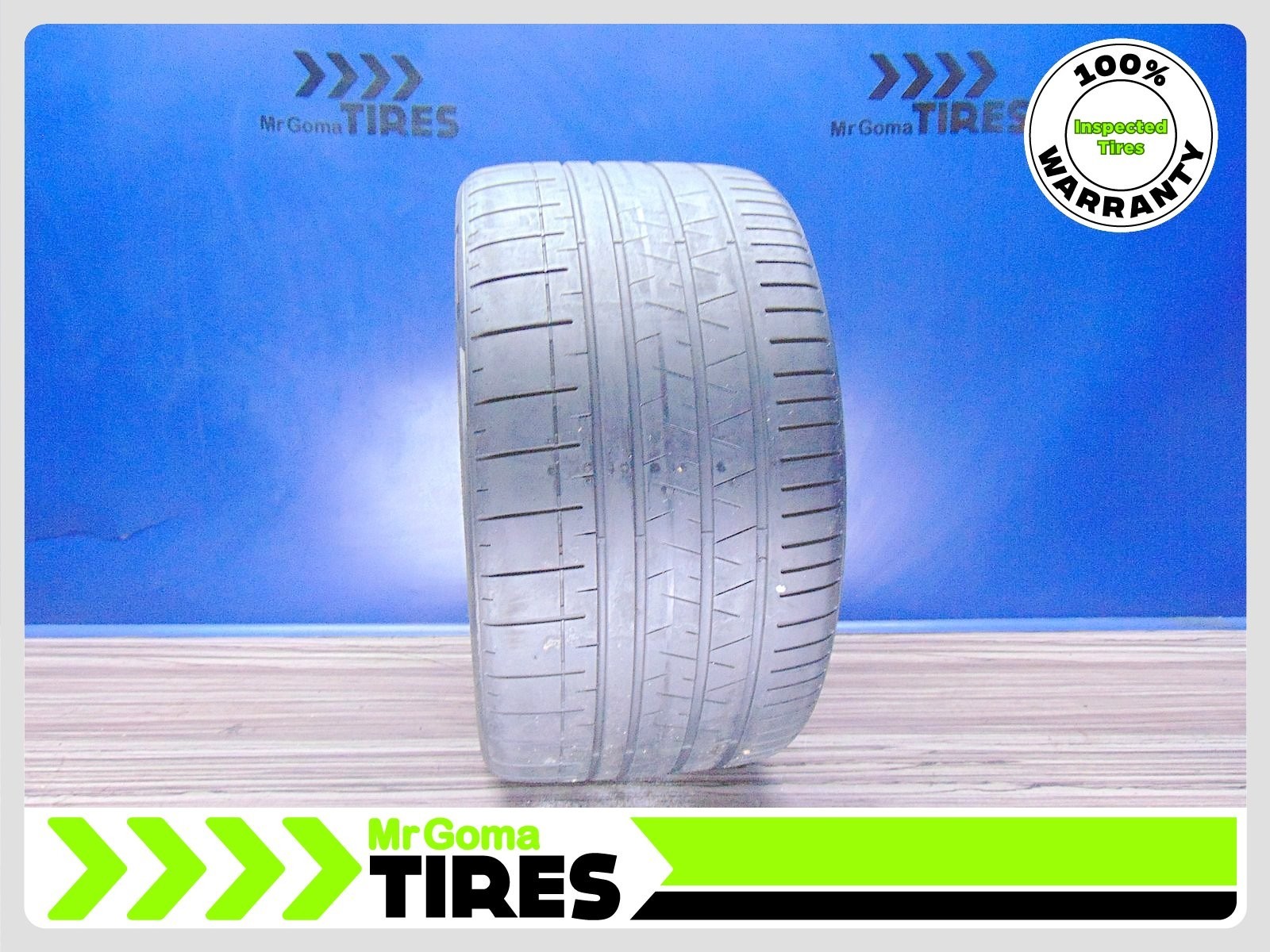 1 PIRELLI P ZERO CORSA PZC4 XL 345/30ZR21 USED TIRE 63% LIFE FERRARI 3453021