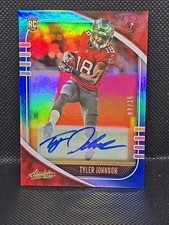 2020 Panini Absolute Signatures Blue Spectrum /35 Tyler Johnson Rookie Auto RC