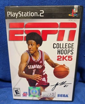 ESPN College Hoops 2K5 (Sony PlayStation 2, 2004) PS2 GAME CIB + Tested 