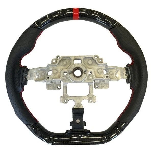 For Mazda MX-5 Miata 06-15 Steering Wheel 3-Spoke Enhanced Leather/Hydro Carbon - Image 2 of 4