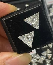 6 Ct Natural D Color Trillion Cut Lab Grown Loose Diamond VVS1 Certified Clarity