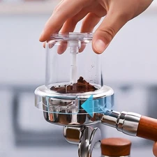 Coffee Dosing Cup Clear Stackable Dosing Tool for 52mm Espresso Portafilters