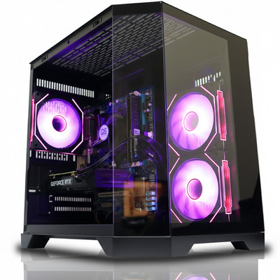 Gaming PC i7 4770 16GB RAM 1TB SSD RTX 3050 6GB Windows 11 Desktop Computer