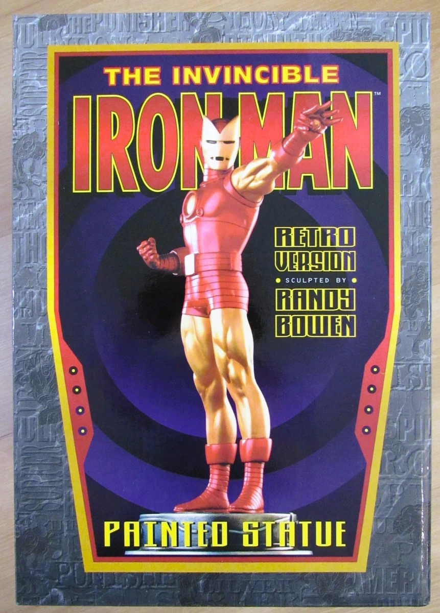 Duo de deux Mini Statues Bowen The Invincible IRON MAN