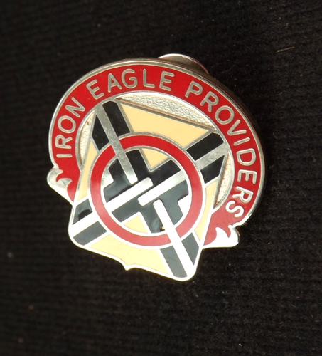 404TH SUPPORT BATTALION UNIT CREST (Iron Eagle Provi) Insignia US Army ...