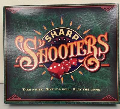 RARE Sharp Shooters Dice Game CONTENTS ARE 100% Complete & MINT!