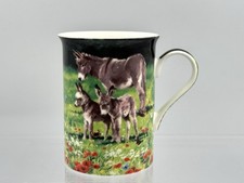 Richard Macneil Esel & Fohlen Fine China Becher Lesser & Pavey