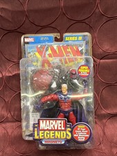 MARVEL LEGENDS SERIES III 3 MAGNETO W  COMIC NEW - TOY BIZ -  LOOK
