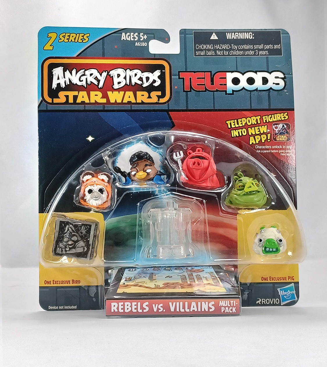 Angry Birds Star Wars Series 2 Telepods Rebels Villains Set Han ...