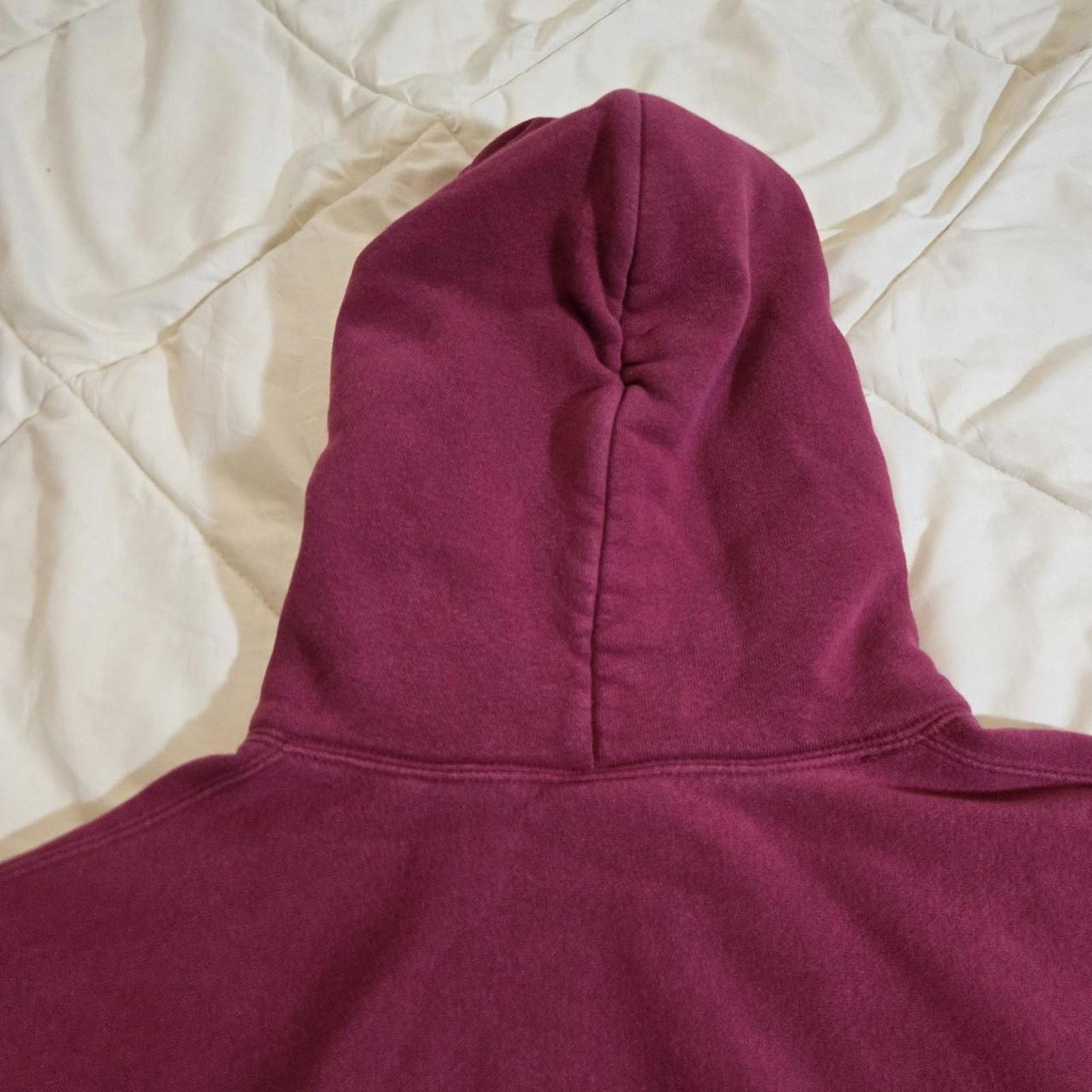 Retro Champion Reverse Weave Raspberry Purple Hoo… - image 5