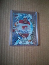 2021-22 Upper Deck UD Ice Auto Matthew Tkachuk Flames