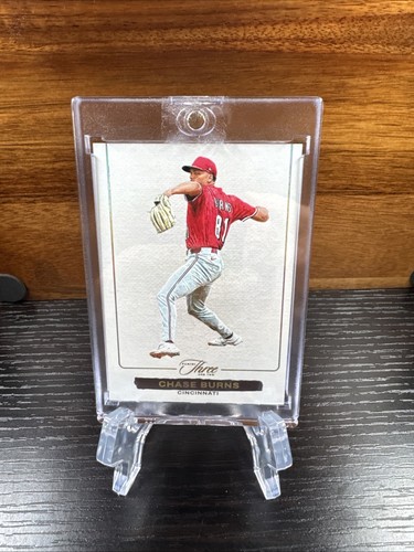 Chase Burns #1 2025 Panini Three and Two Blank Slate card