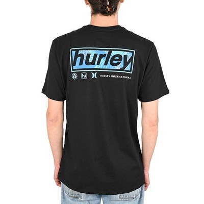 Hurley Throwback Füllung S/S T-Shirt - Schwarz