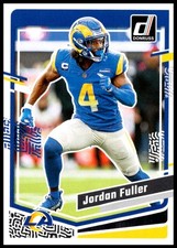 2023 Jordan Fuller Donruss FOOTBALL #166 Los Angeles Rams