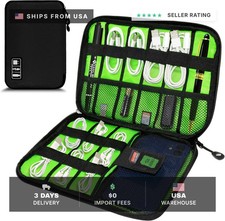 Electronics, Cable Organizer, Travel Cord Organizer, Pouch,Cable Organizer, Bags